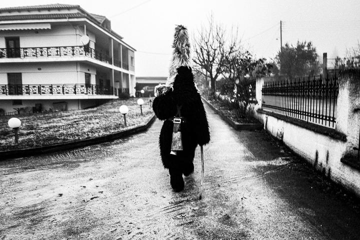 A bell-bearer at Monastiraki.