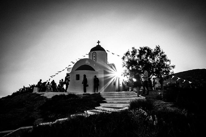 The chapel of St Panteleimon in Katapola, Amorgos