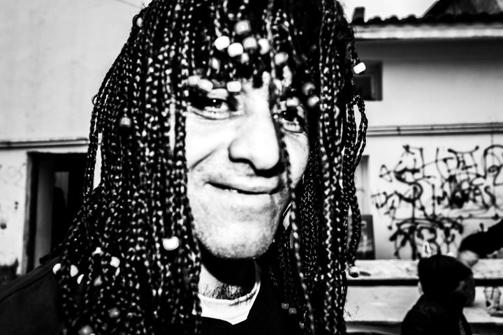 The Ghost of Charmaina carnival in Amfissa, Greece.