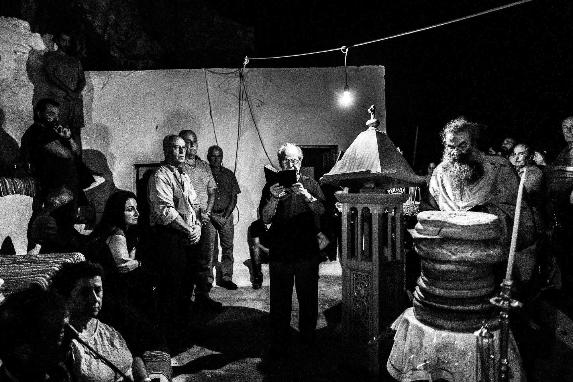 Panagia Kyra Psili pilgrimage on Kalymnos, Greece.