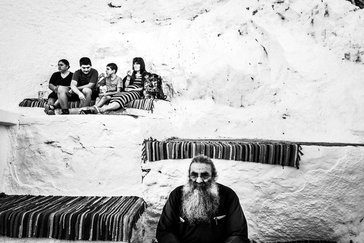 Panagia Kyra Psili pilgrimage on Kalymnos, Greece.