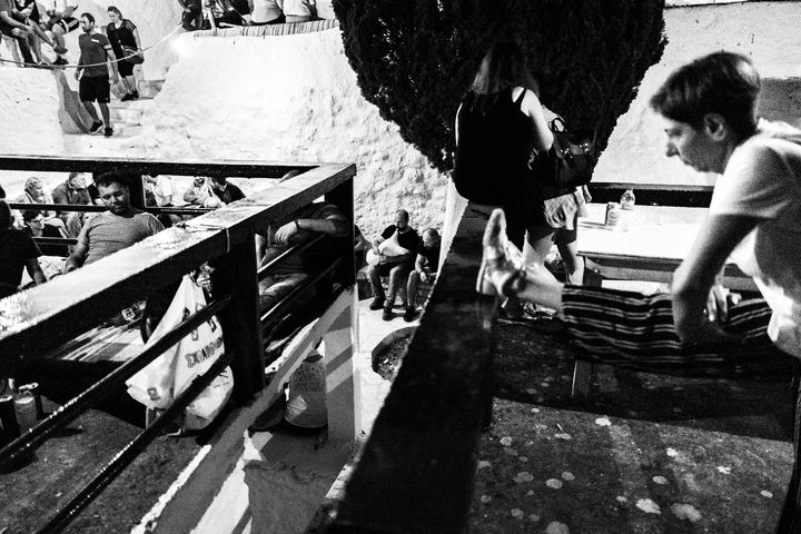 Panagia Kyra Psili pilgrimage on Kalymnos, Greece.