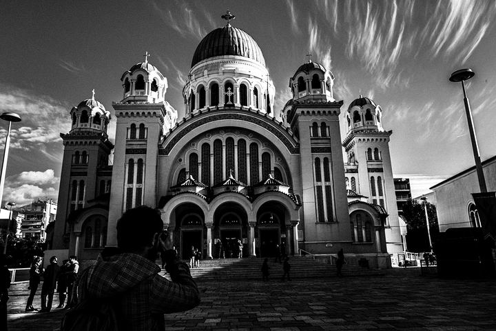The church of St. Andreas in Patras