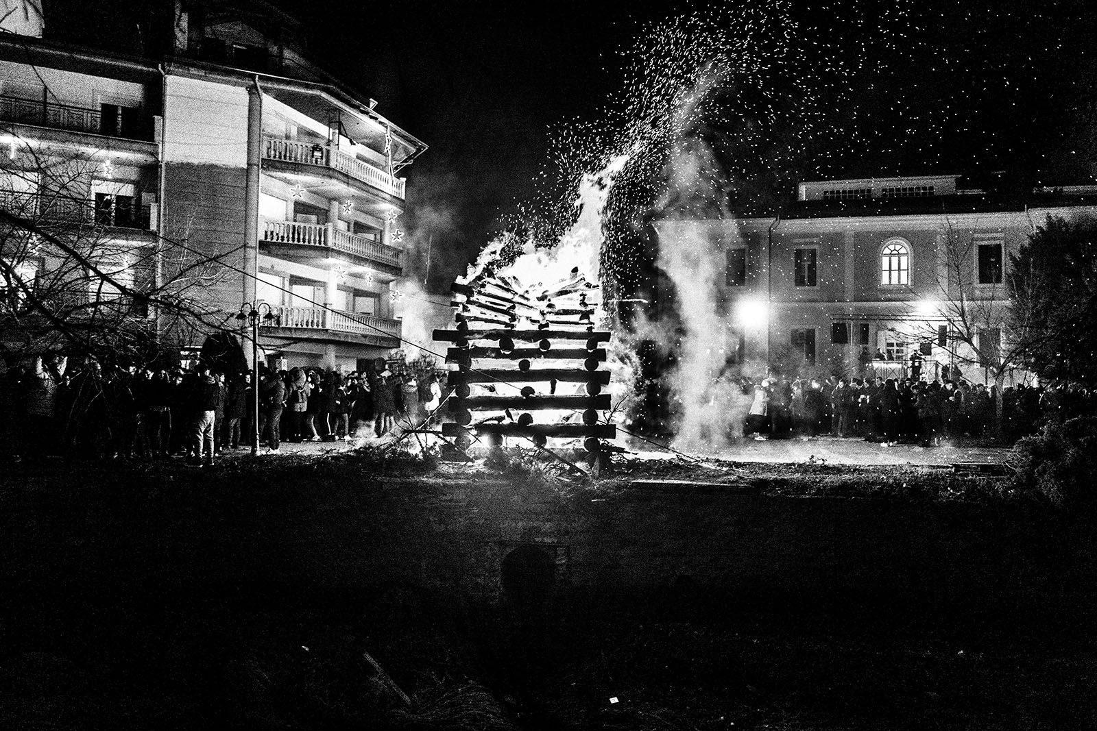 Fires of Florina on December 23 every year